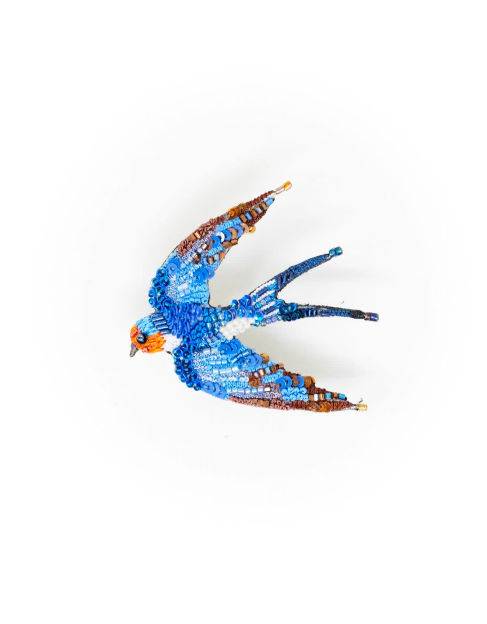 Trovelore Broche - Flying Swallow - 5,5 x 5cm