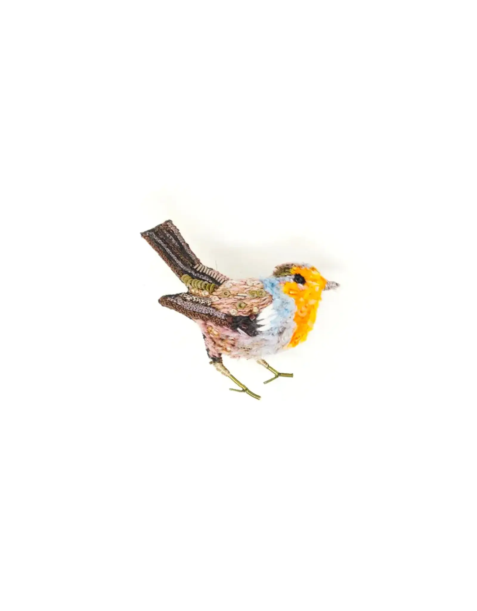 Trovelore Broche - Robin Red Breast - 5x3,5cm