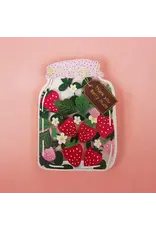 AllJoy Design Wenskaart - Thank you berry much - Dubbele kaart (Papierknipkunst) + Envelop