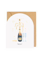 Enfant Terrible Wenskaart XL - Proost - Dubbele kaart + Envelop - 19x24cm