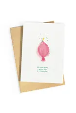 Studio Zwoane Wenskaart - Leuke griet - Dubbele kaart + Envelop