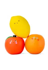 Kikkerland Squishie Fruit