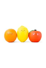 Kikkerland Squishie Fruit