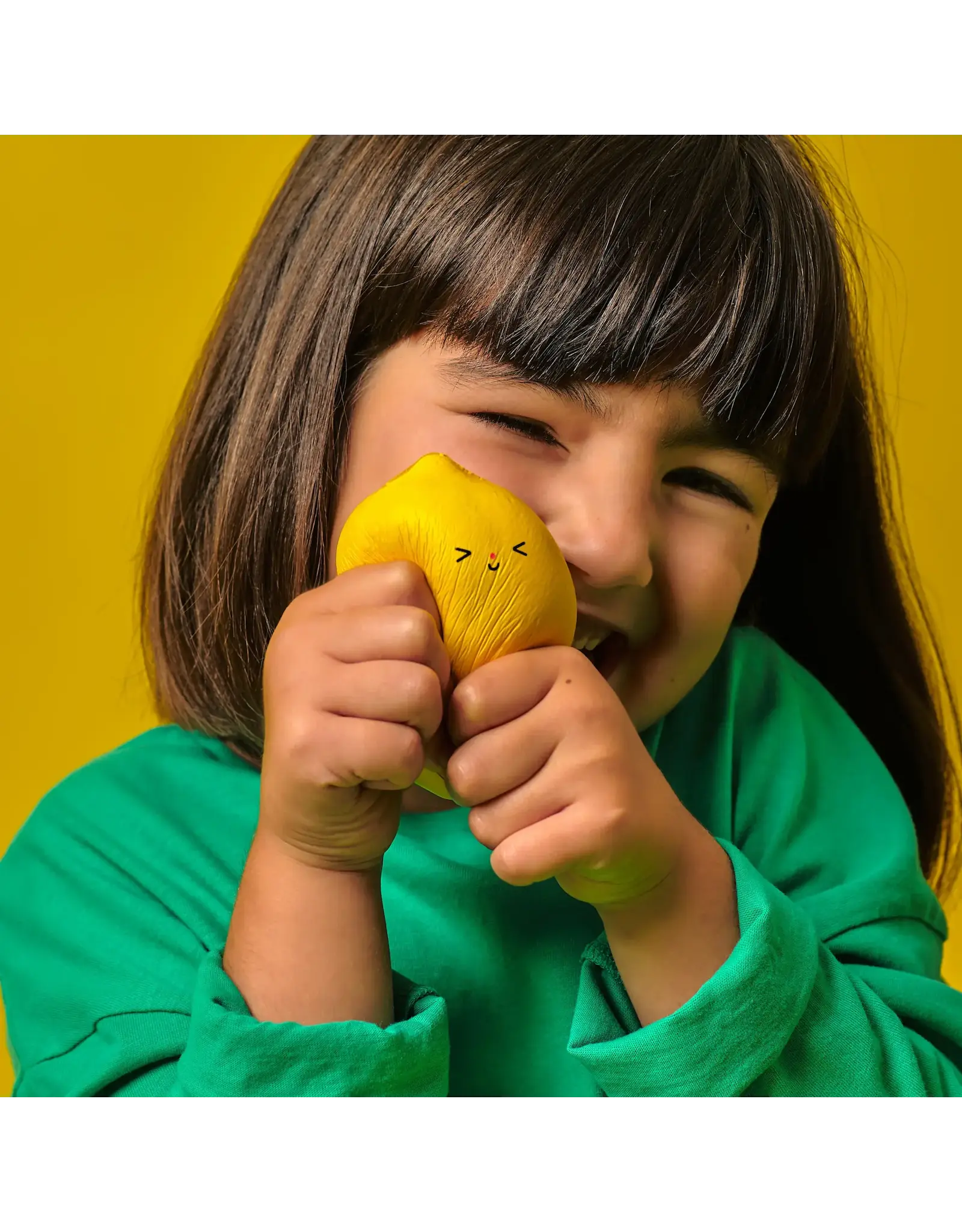 Kikkerland Squishie Fruit