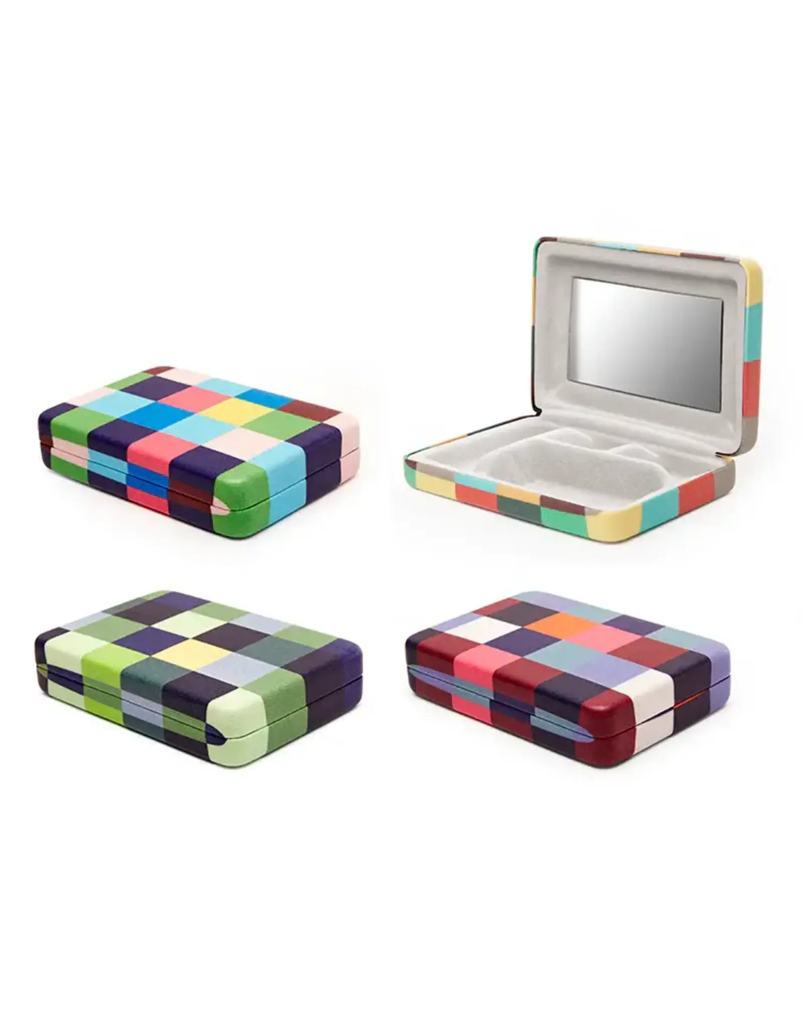 Kikkerland Mini Juwelendoosje - 10x6x2 cm