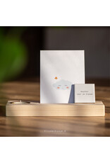 Vlinderkusjes Mini Troosttegeltje - Knuffel voor je tranen - 5,5 x 5,5 cm