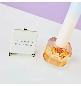 Vlinderkusjes Houten Standaardje voor Mini troosttegeltje