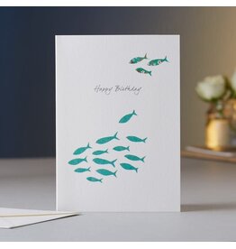 Eloise Hall Wenskaart - Fusiliers Shoal Birthday - Dubbele kaart + Envelop