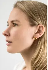 Studio MHL Oorbel MHL - Soft Scribble - Goud (Verguld 18K)