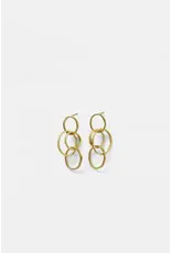 Studio MHL Oorbel MHL - A little quartet - Goud (Verguld 18K)