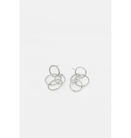 Studio MHL Oorbel MHL - A little quartet - Zilver 925