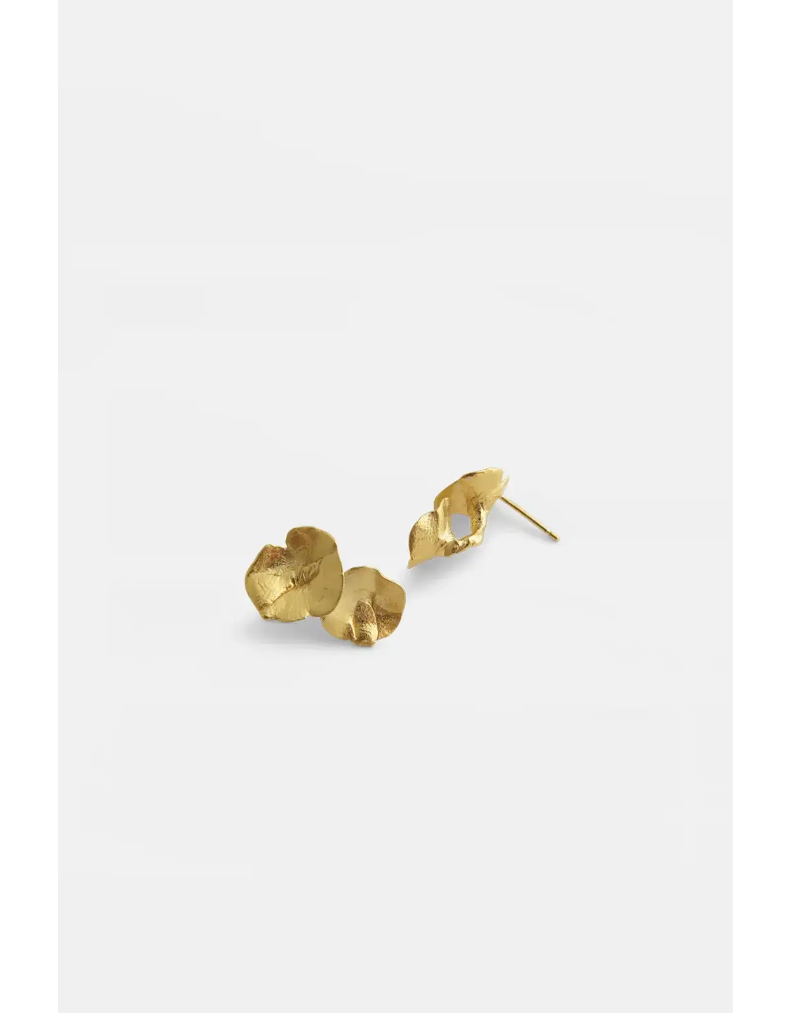 Studio MHL Oorbel MHL - Two Petals - Goud (Verguld 18K)