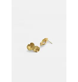 Studio MHL Oorbel MHL - Two Petals - Goud (Verguld 18K)