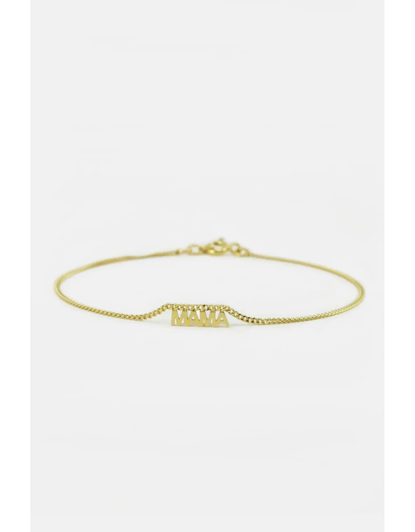 Studio MHL Armband MHL - Mama - Goud (Verguld 18K)