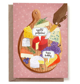 Reddish Design Wenskaart - Aged to perfection - Dubbele kaart + Envelop