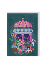 Ohh Deer Wenskaart - Flower Market - Dubbele kaart + Envelop