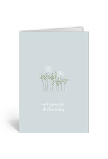 Deelneming Wenskaart - Paardenbloembollen - Dubbele kaart + Envelop