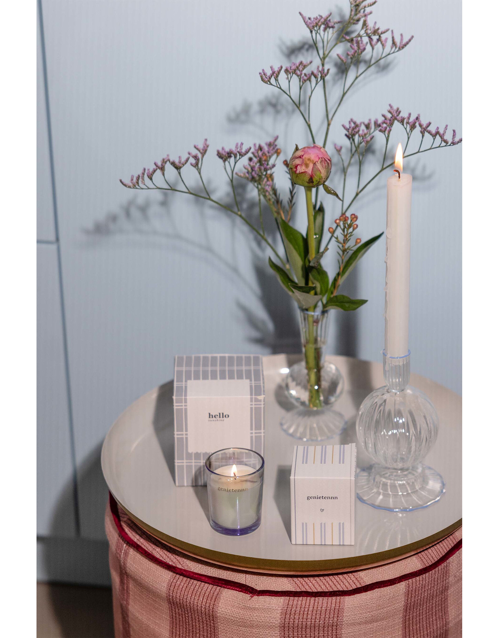 Zusss Geurkaars, Genieten - Ø6x6,5cm