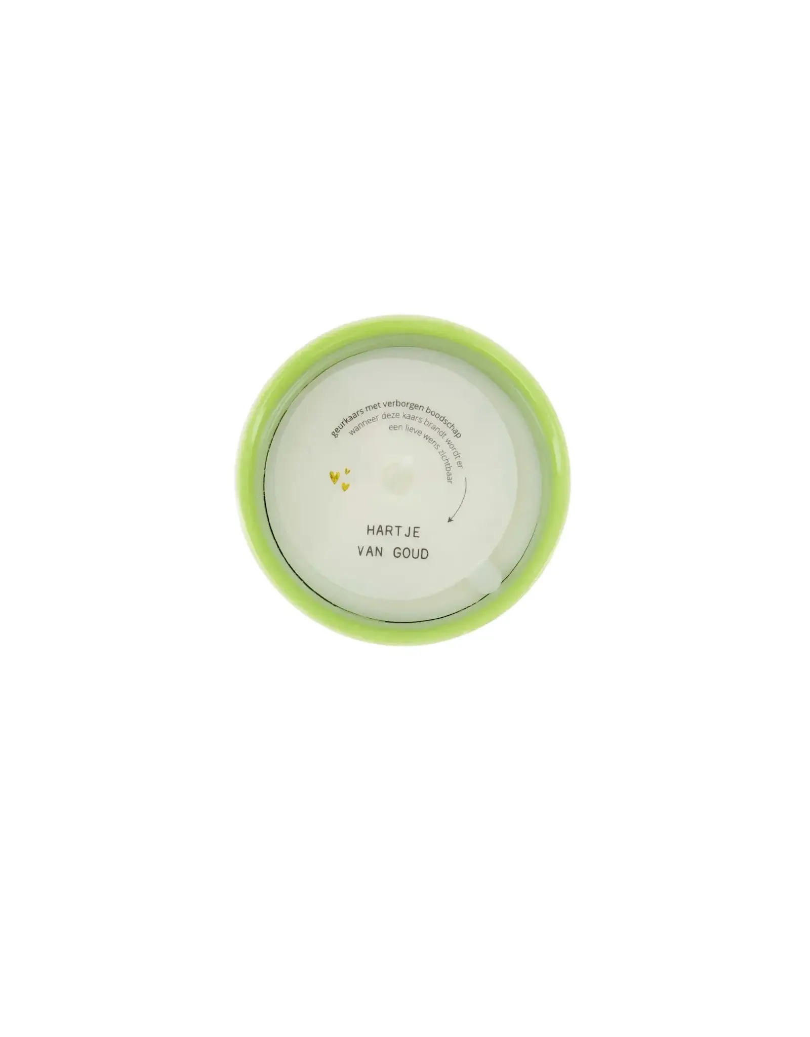 Zusss Geurkaars, Hartje van goud - 6x7cm