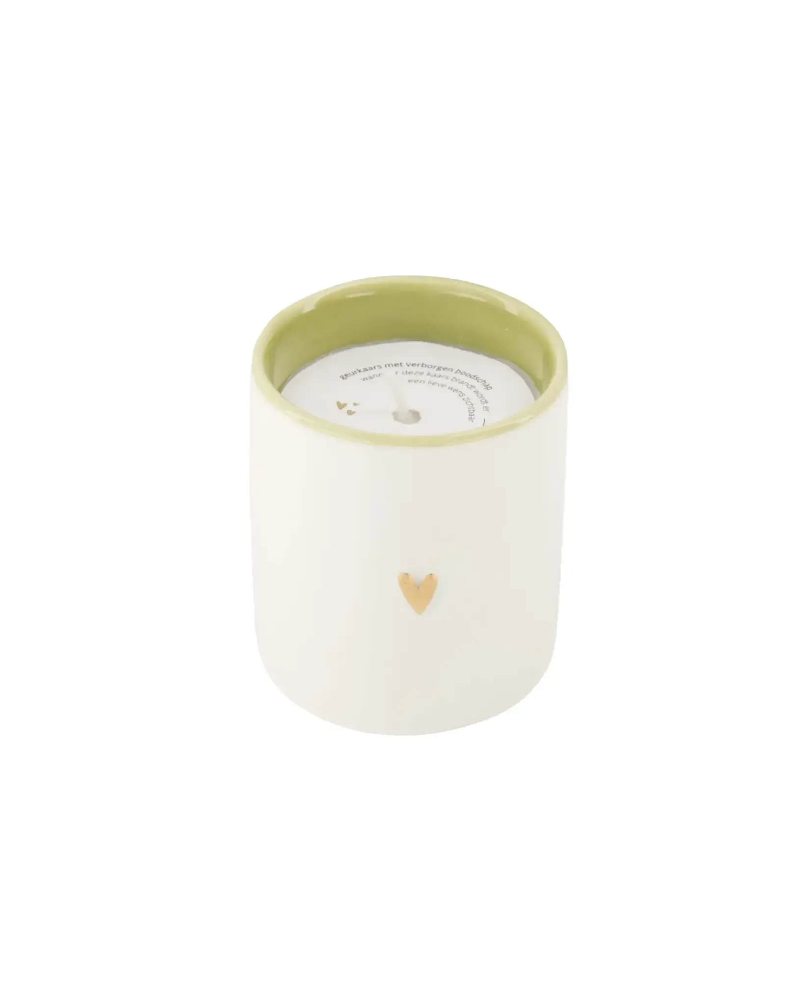 Zusss Geurkaars, Voor altijd in mijn hart - Ø6x7cm