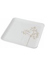 Raeder Bord Wonderland - Gouden Takje - 19,8 x 19,8