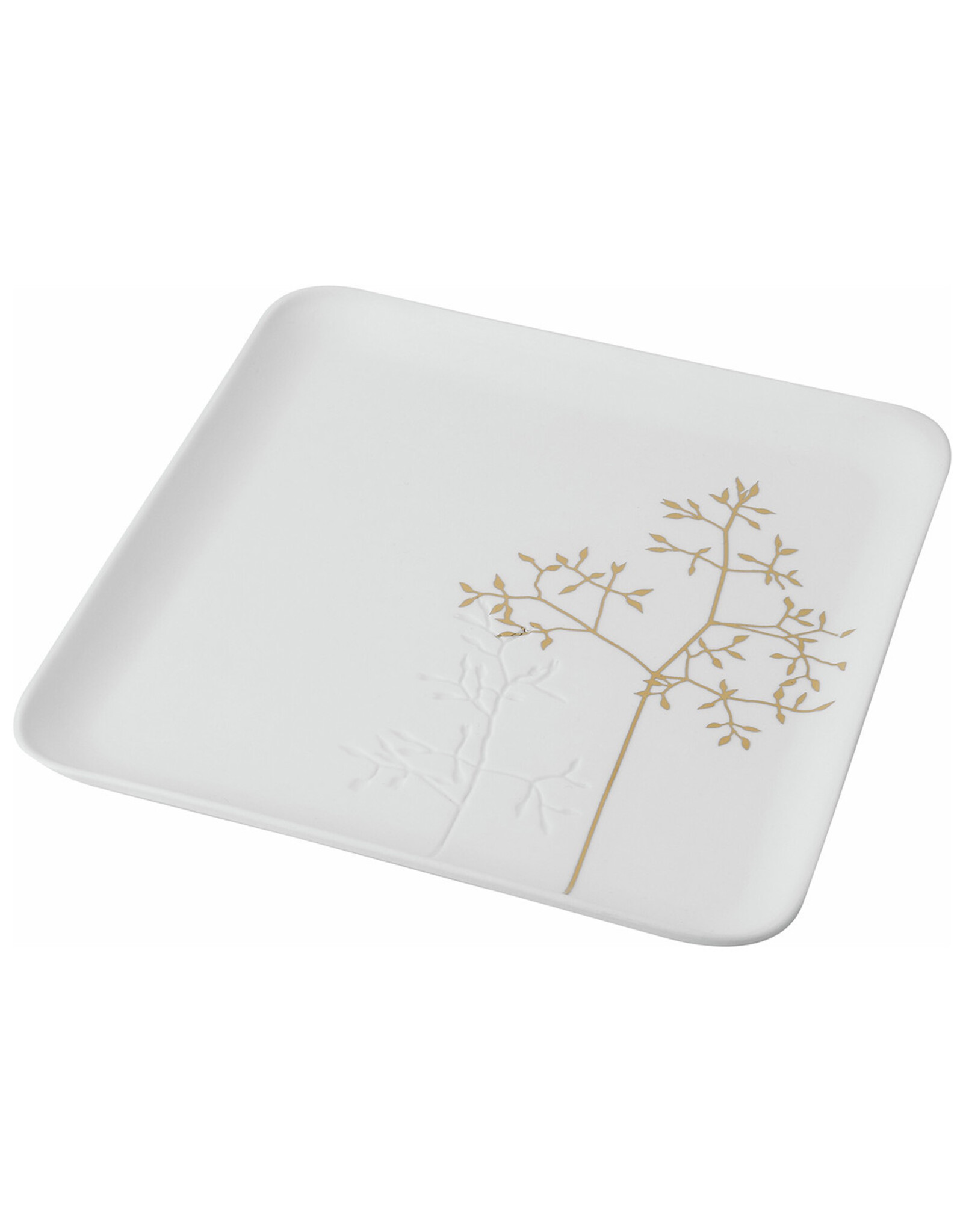 Raeder Bord Wonderland - Gouden Takje - 19,8 x 19,8