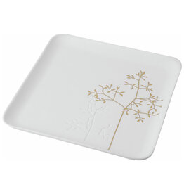 Raeder Bord Wonderland - Gouden Takje - 19,8 x 19,8