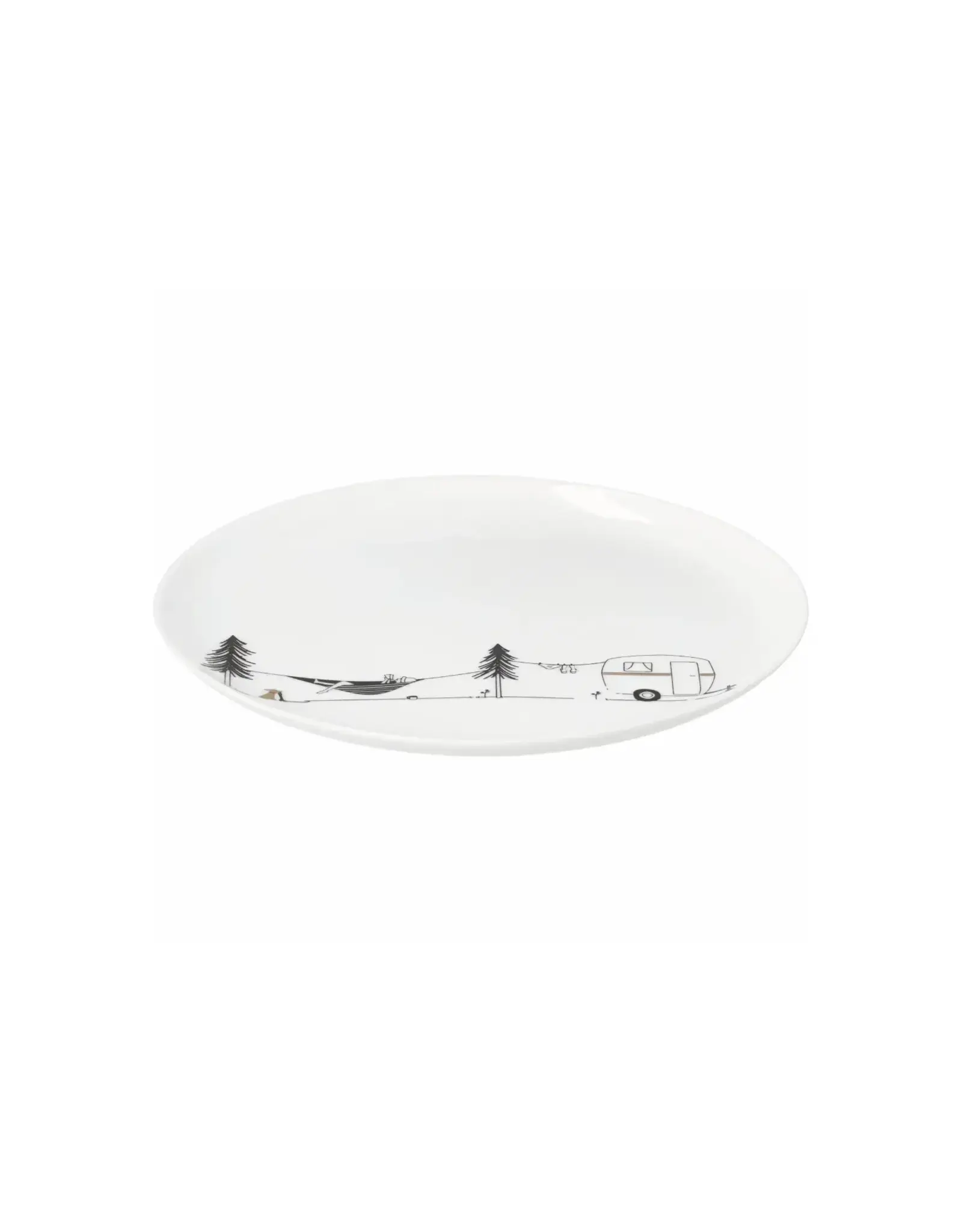 Raeder Bordje, Camping - Ø15cm
