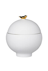 Raeder Pot met Deksel, Gouden Vogel -  Ø 7cm x H 8,1cm