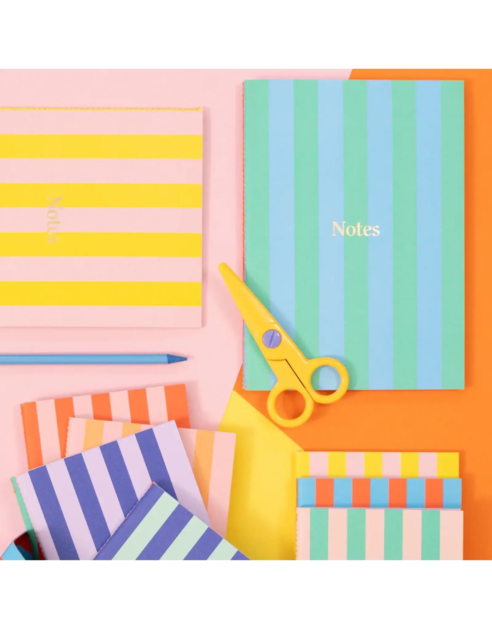Meri Meri Notitieboekje A5, Striped - 48 gelijnde pagina's - 1st