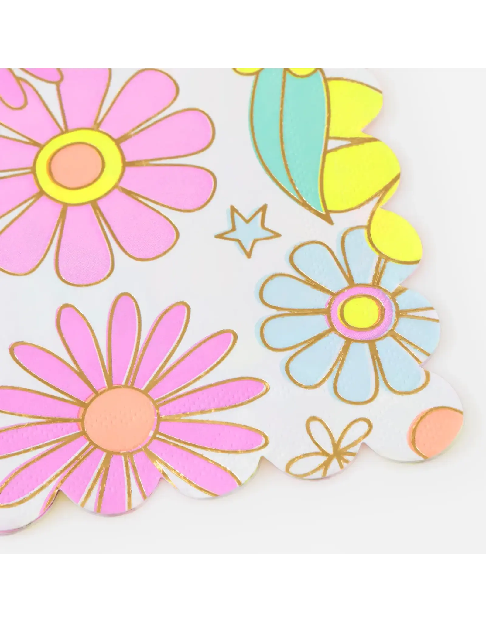Meri Meri Servetten S - Flower Power - 16st