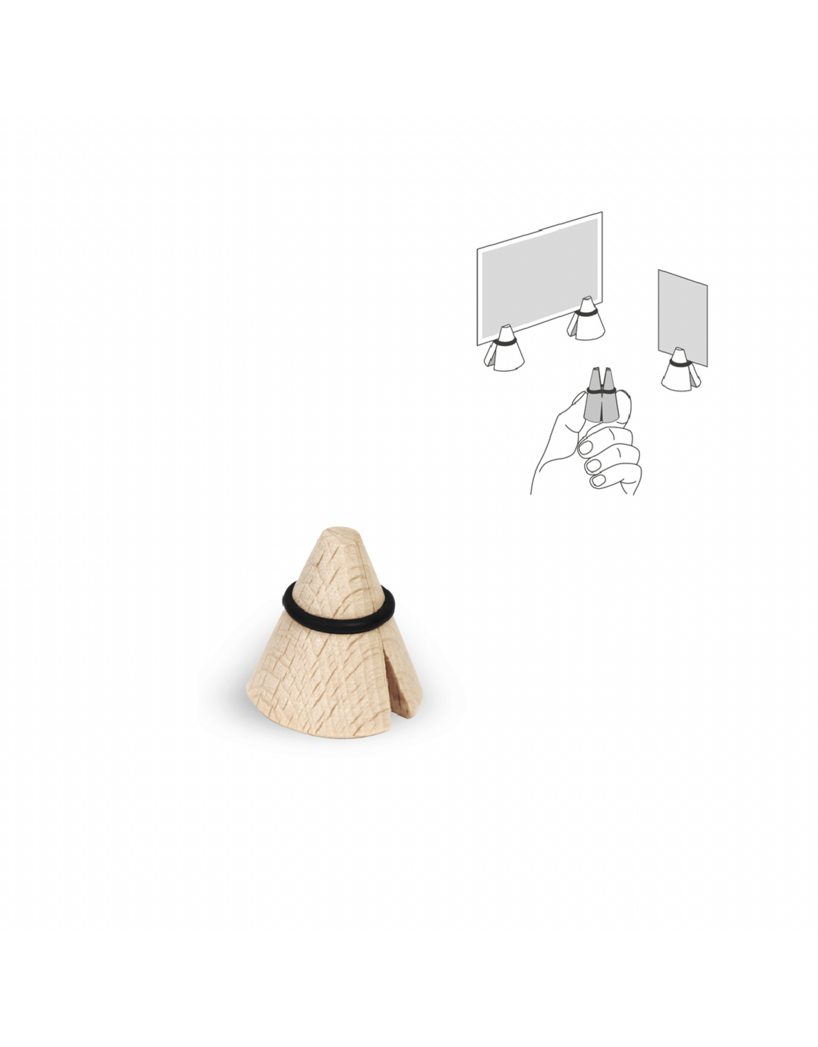 Toutsimplement I-cone knijper - Ø3 - H3cm
