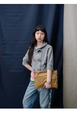 Susan Bijl Pouch L, Mono Camel - 35 x 25cm