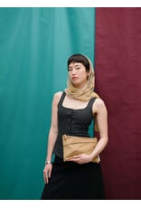Susan Bijl Pouch M,  Mono Camel - 19 x 29cm