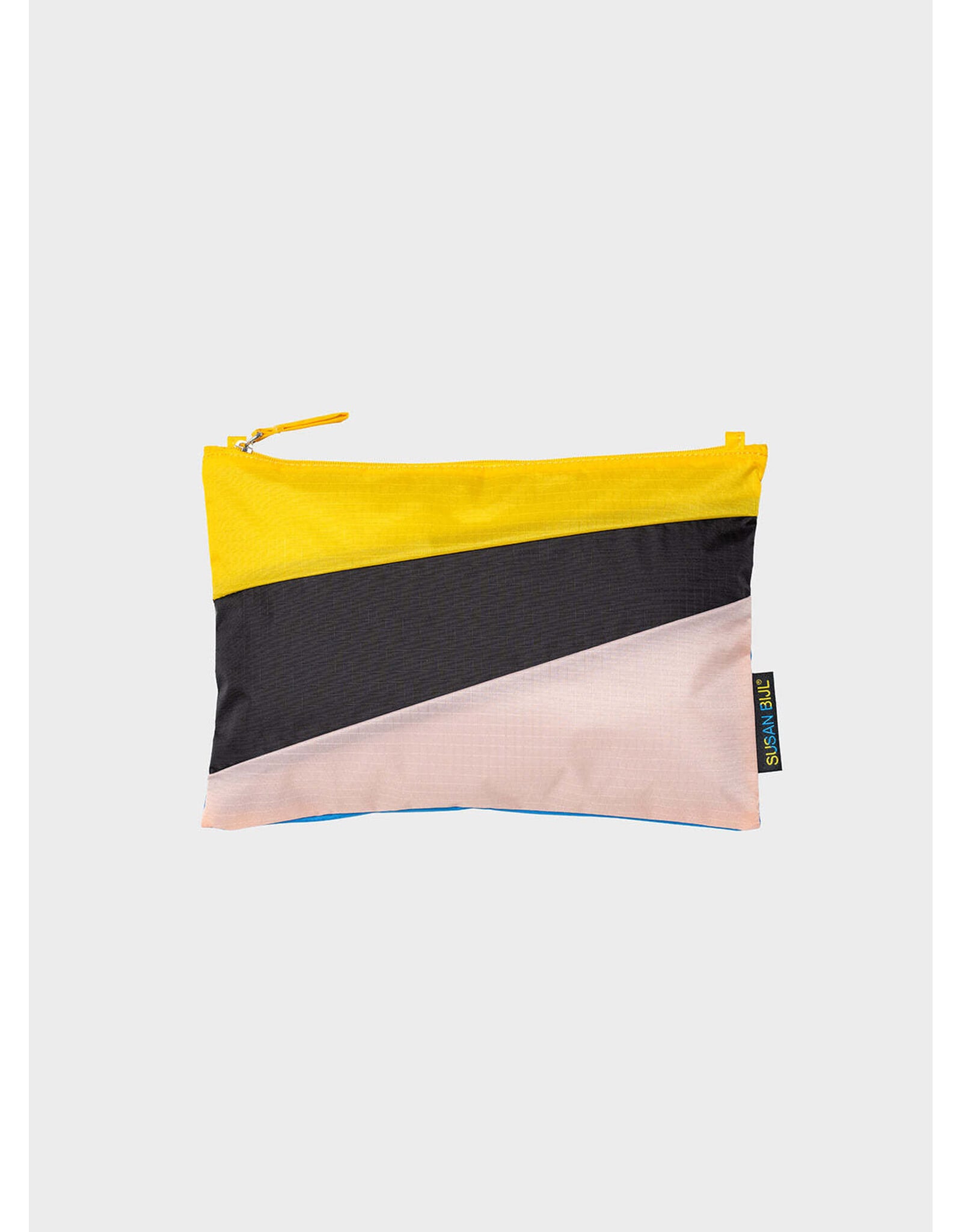 Susan Bijl Pouch M, Multi Black - 19 x 29cm