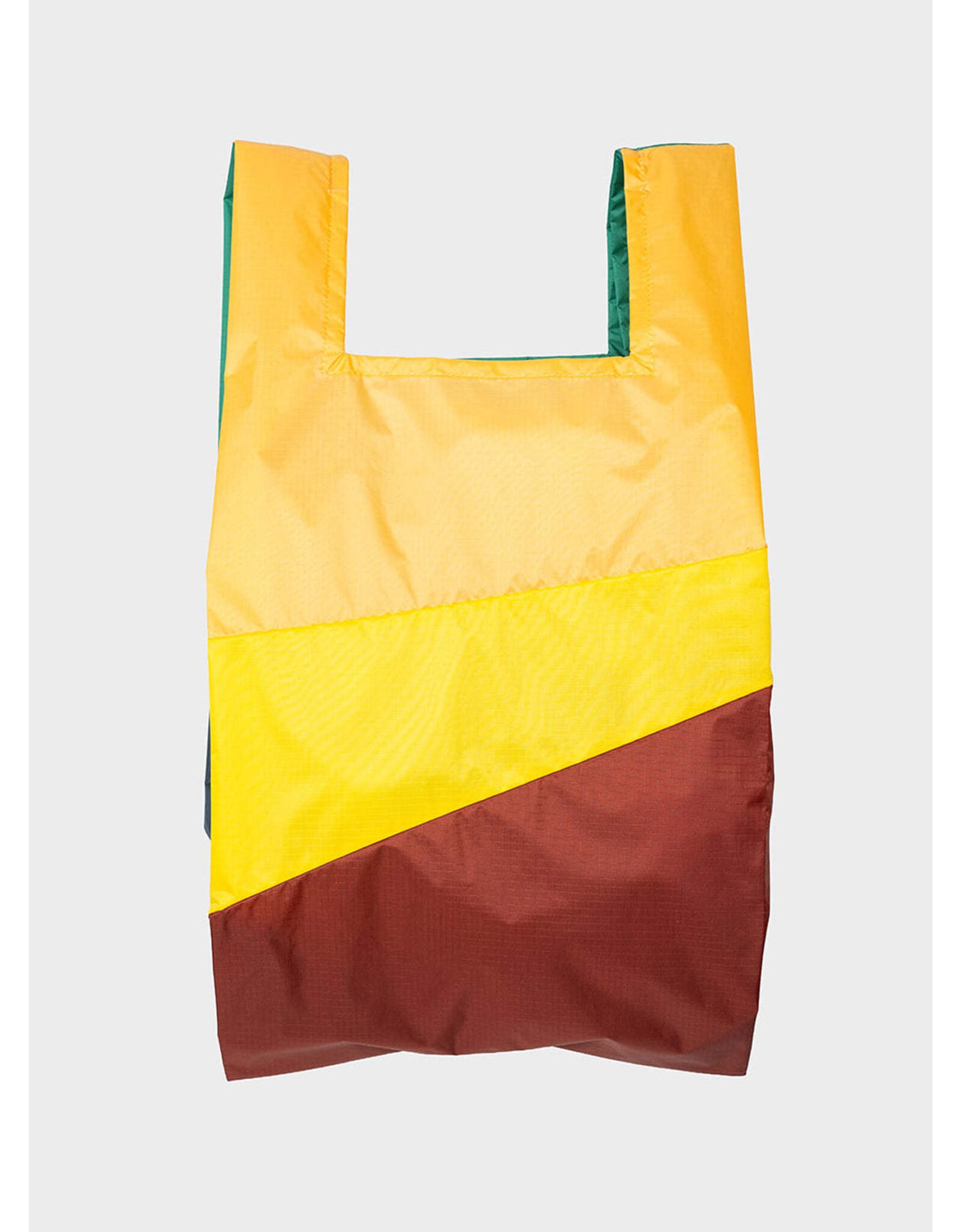 Susan Bijl Shopping bag L, Multi TV Yellow - 37,5 x 69 x 34cm
