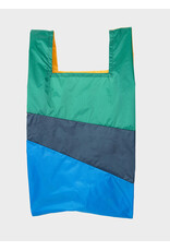 Susan Bijl Shopping bag L, Multi TV Yellow - 37,5 x 69 x 34cm