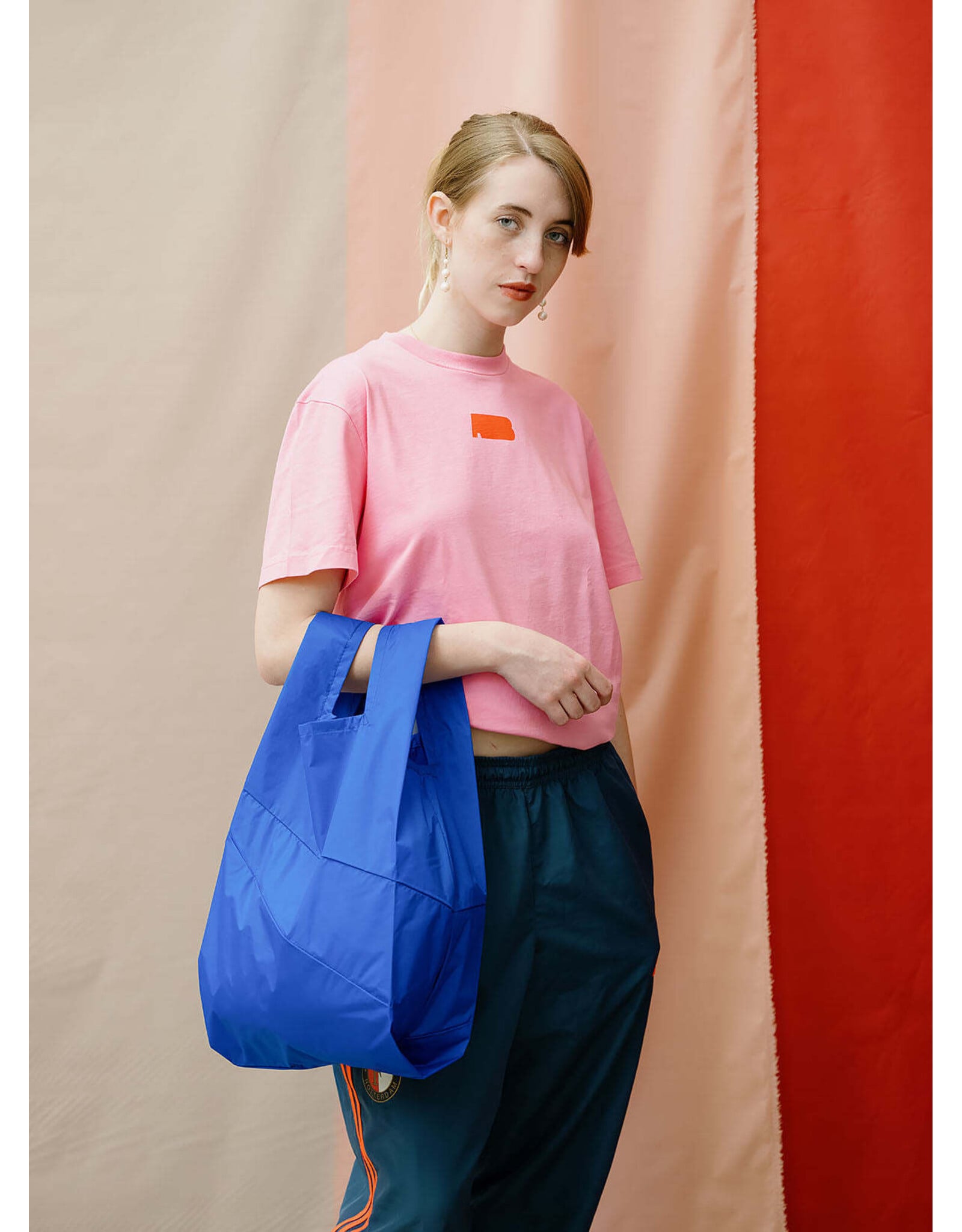 Susan Bijl Shopping bag M, Mono Yves - 27 x 55 x 18 cm