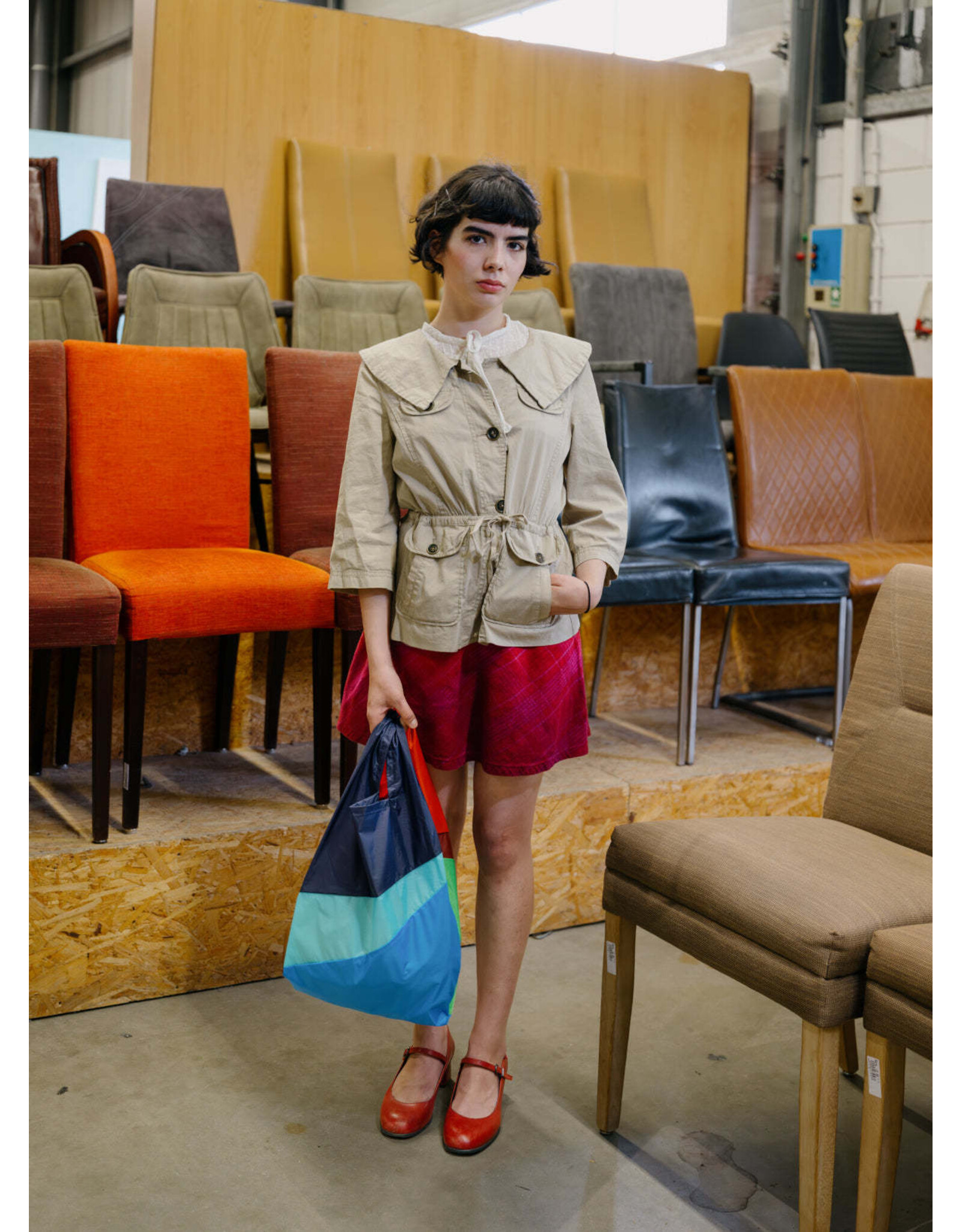 Susan Bijl Shopping bag M, Multi Drive - 27 x 55 x 18 cm