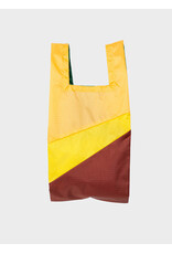 Susan Bijl Shopping bag M, Multi TV Yellow - 27 x 55 x 18 cm
