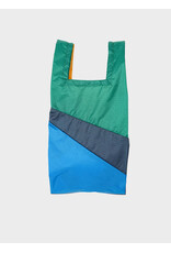 Susan Bijl Shopping bag M, Multi TV Yellow - 27 x 55 x 18 cm