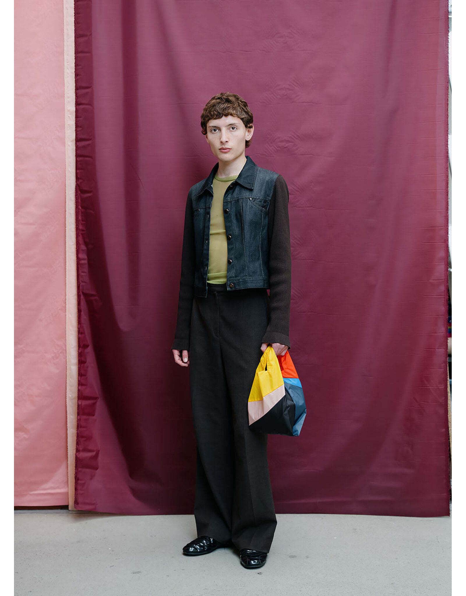 Susan Bijl Shopping bag S, Multi Tone - 18 x 39 x 14,5cm
