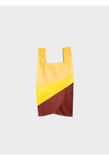Susan Bijl Shopping bag S, Multi TV Yellow - 18 x 39 x 14,5cm