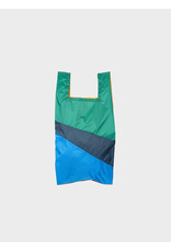Susan Bijl Shopping bag S, Multi TV Yellow - 18 x 39 x 14,5cm
