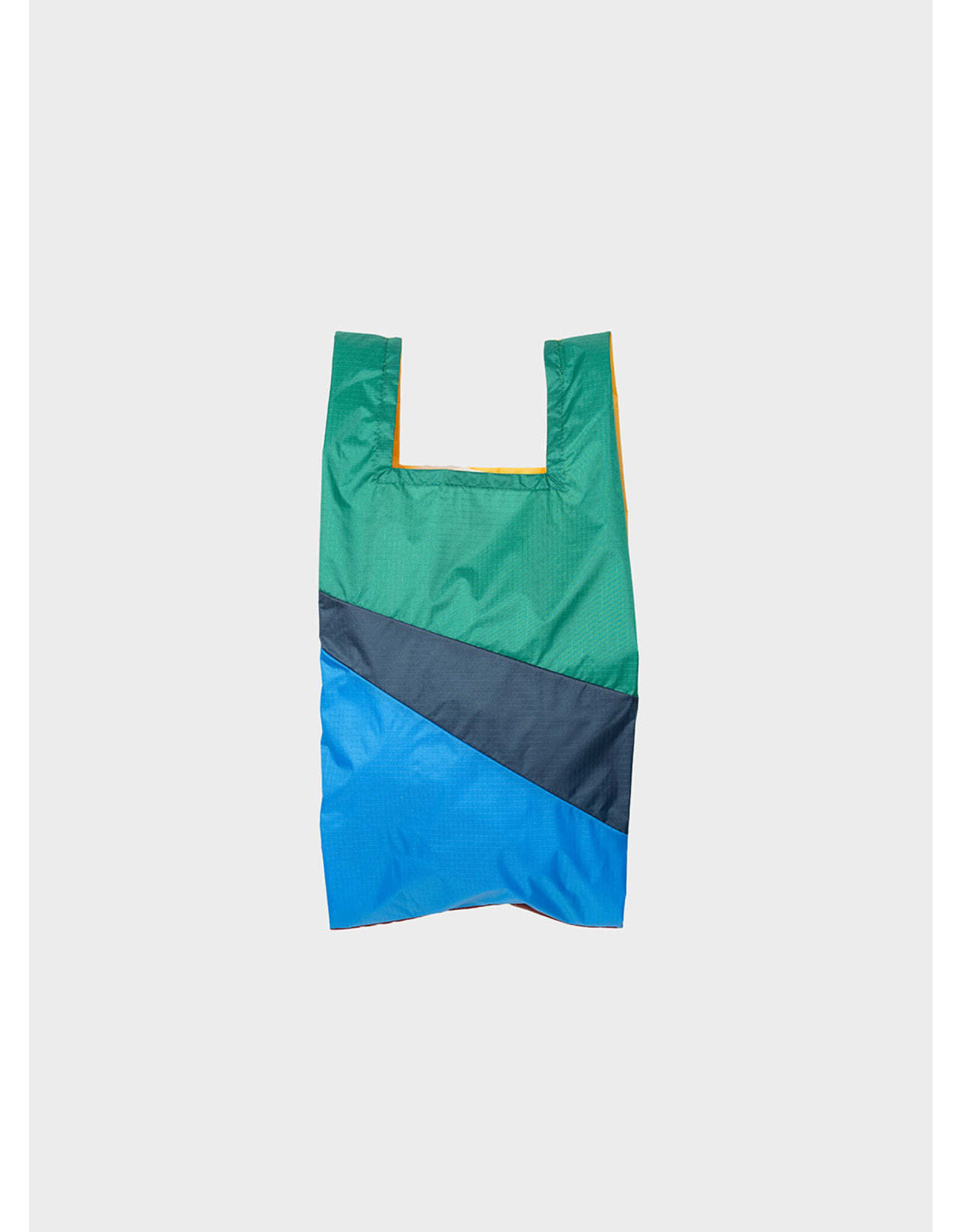 Susan Bijl Shopping bag S, Multi TV Yellow - 18 x 39 x 14,5cm