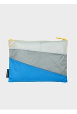 Susan Bijl Pouch L, Multi Black - 35 x 25cm