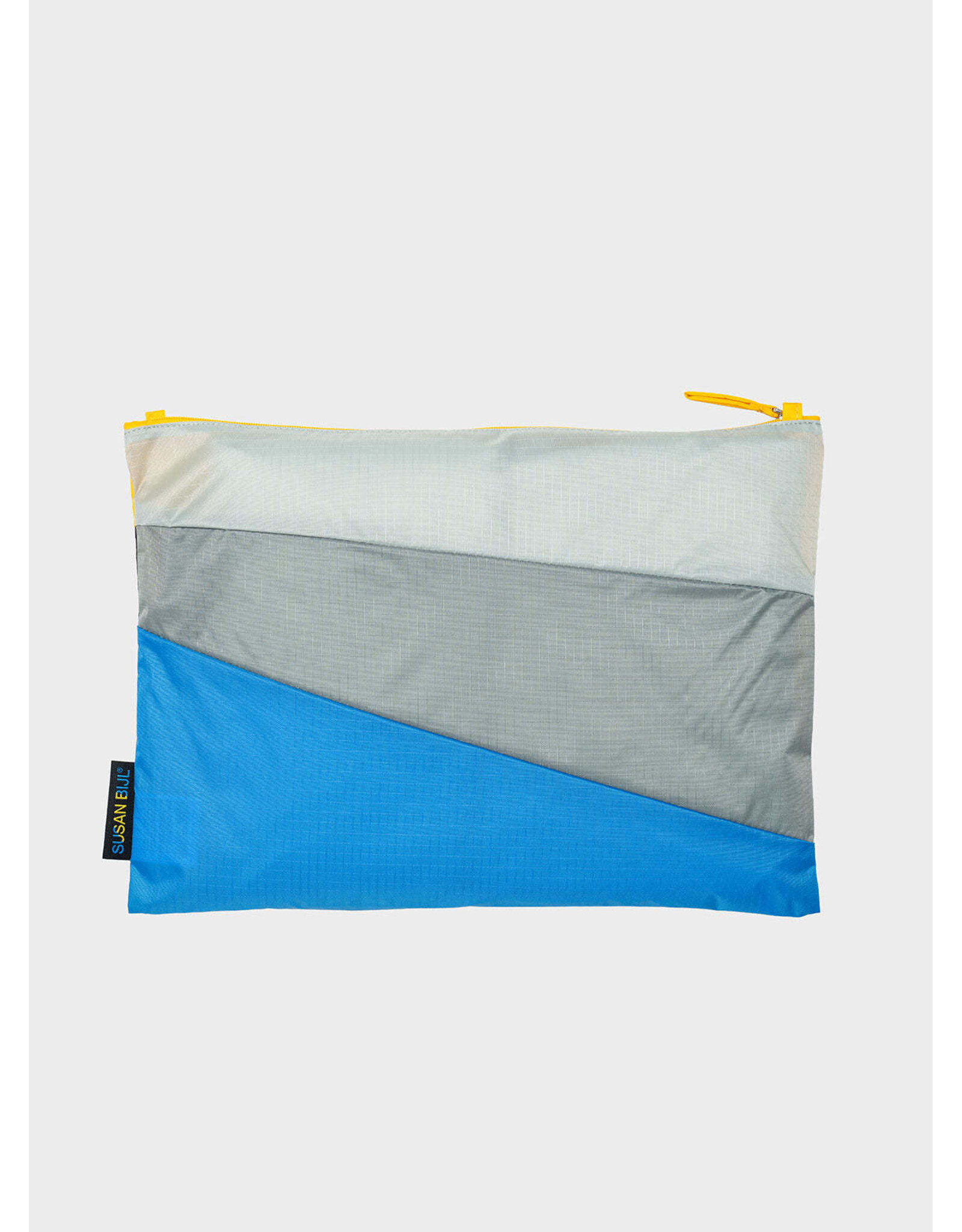 Susan Bijl Pouch L, Multi Black - 35 x 25cm