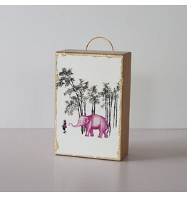 Studio The Cube Studio The Cube - Pink Elephant - 6x9x3 cm