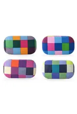 Kikkerland Geruite Travelcase - 8,4x4,8x3,1 cm