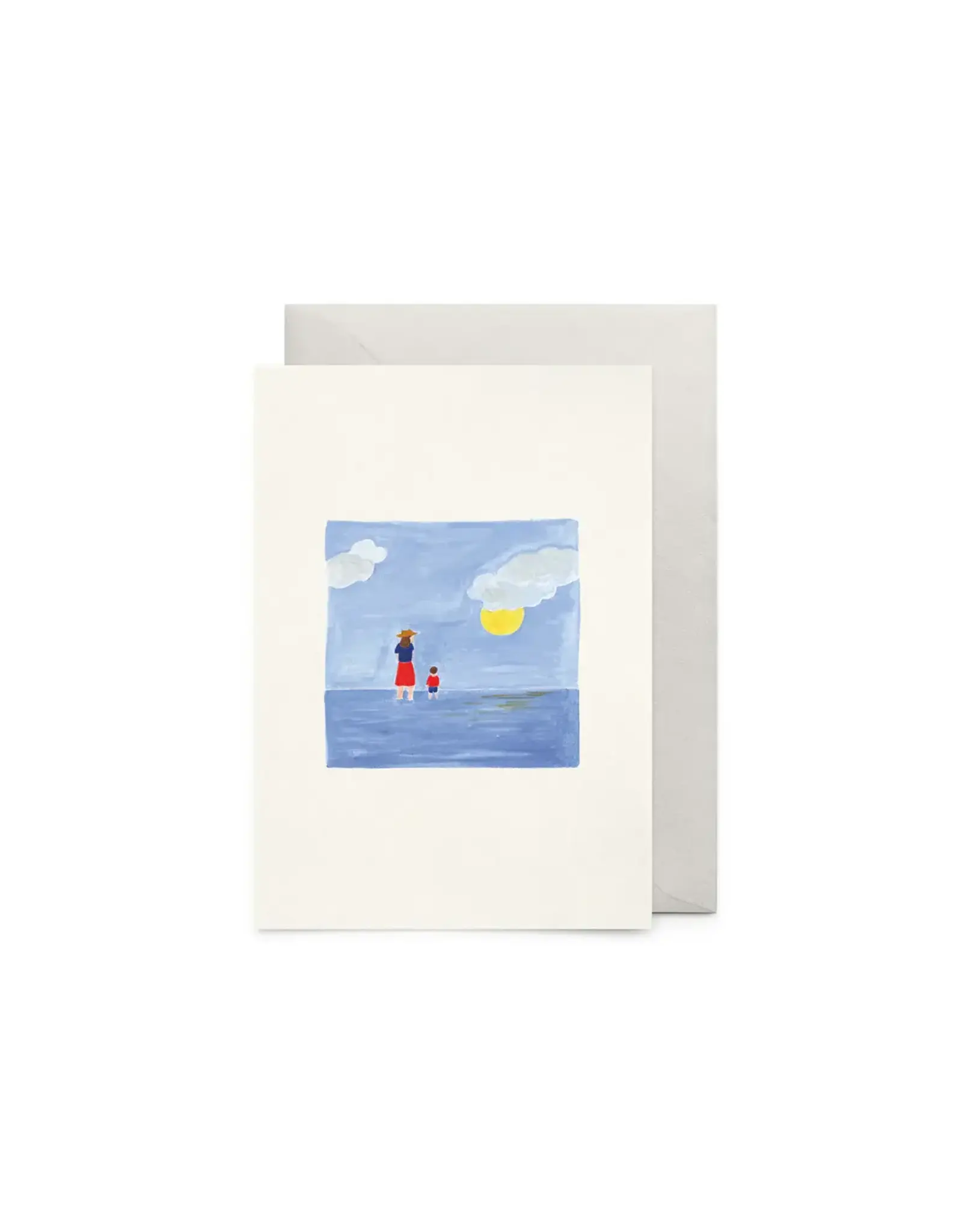 Petit Gramme Wenskaart - Horizon - Dubbele kaart + Envelop